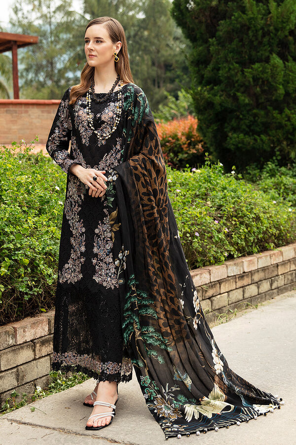 Ramsha Andaaz Luxury Lawn Collection Vol 8 - Z-801 - Image 4