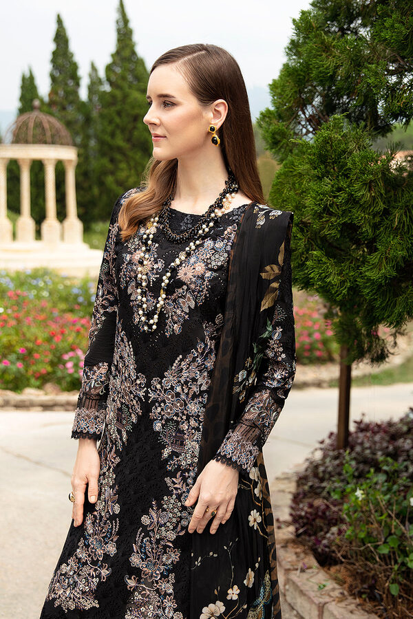 Ramsha Andaaz Luxury Lawn Collection Vol 8 - Z-801 - Image 6