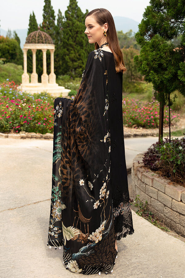 Ramsha Andaaz Luxury Lawn Collection Vol 8 - Z-801 - Image 2