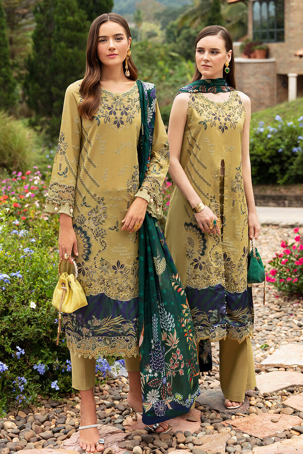 Ramsha Andaaz Luxury Lawn Collection Vol 8 Z-804 - Image 2