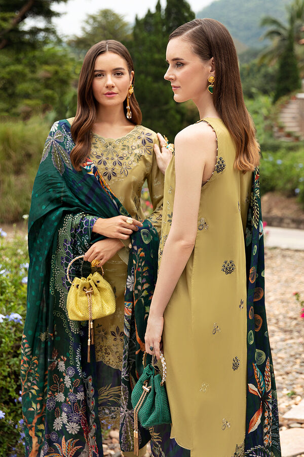 Ramsha Andaaz Luxury Lawn Collection Vol 8 Z-804 - Image 6