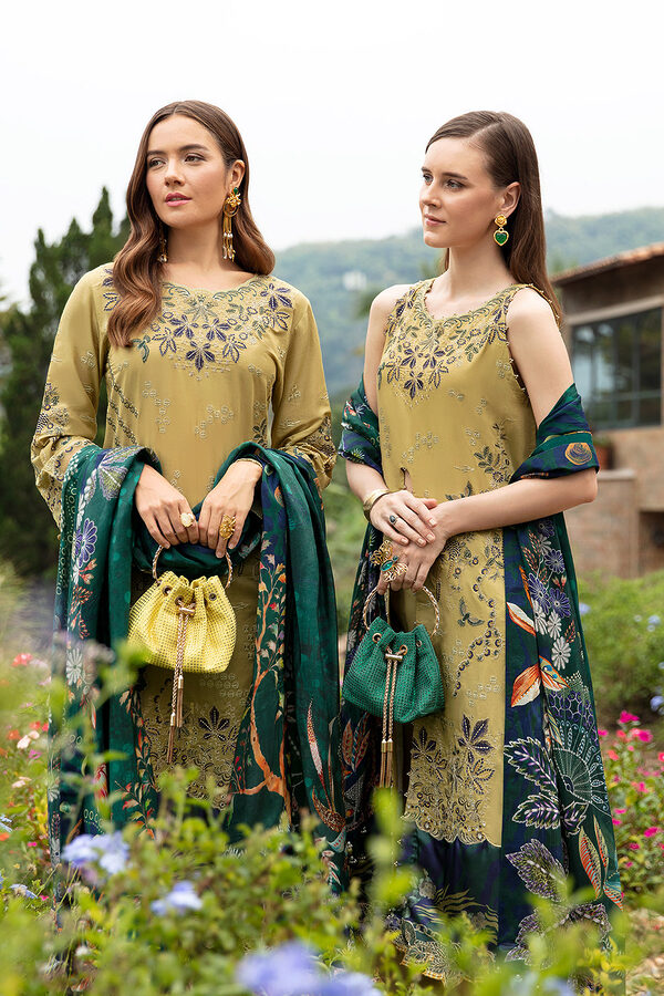 Ramsha Andaaz Luxury Lawn Collection Vol 8 Z-804 - Image 8