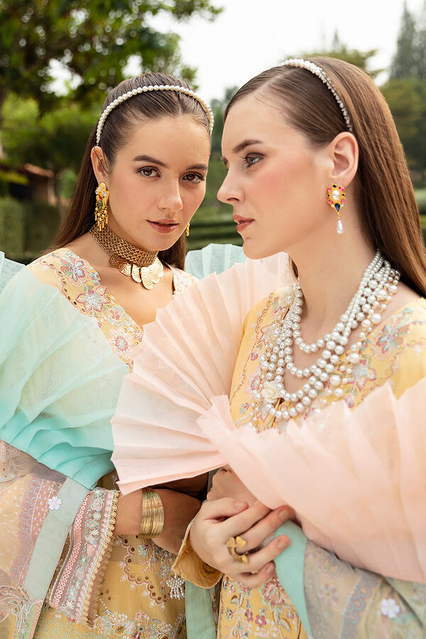 Ramsha Andaaz Luxury Lawn Collection Vol 8 -Z-806 - Image 12