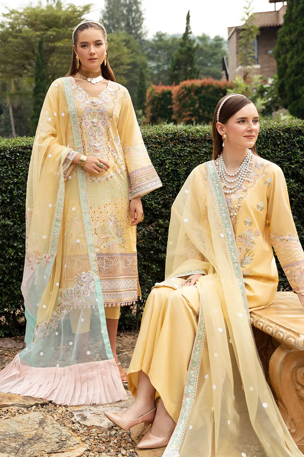 Ramsha Andaaz Luxury Lawn Collection Vol 8 -Z-806 - Image 13