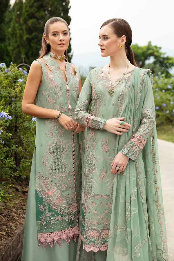 Ramsha Andaaz Luxury Lawn Collection Vol 8 -Z-808 - Image 4