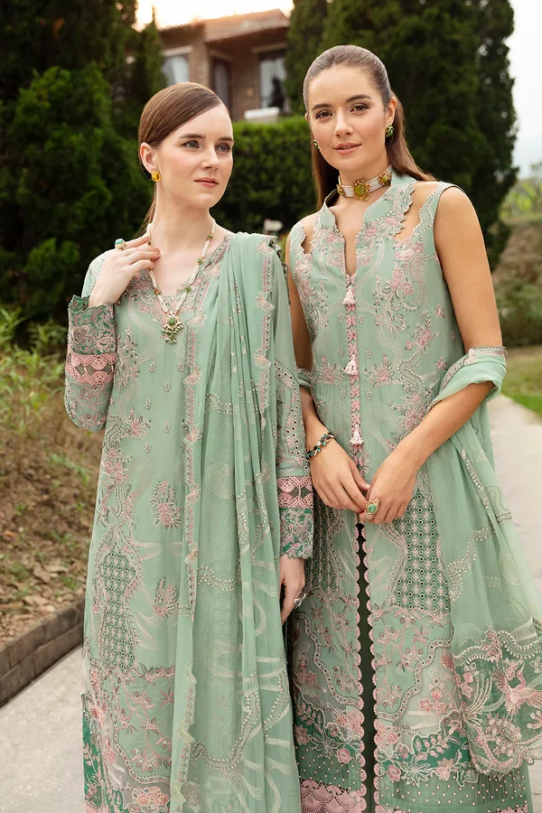 Ramsha Andaaz Luxury Lawn Collection Vol 8 -Z-808 - Image 6