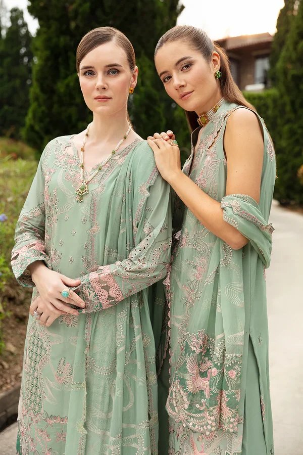 Ramsha Andaaz Luxury Lawn Collection Vol 8 -Z-808 - Image 8
