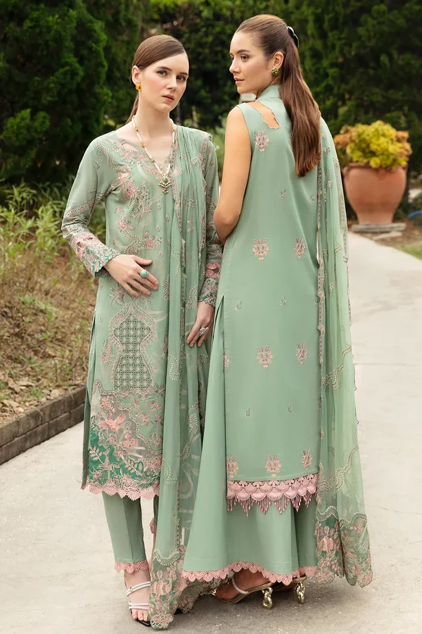 Ramsha Andaaz Luxury Lawn Collection Vol 8 -Z-808 - Image 9