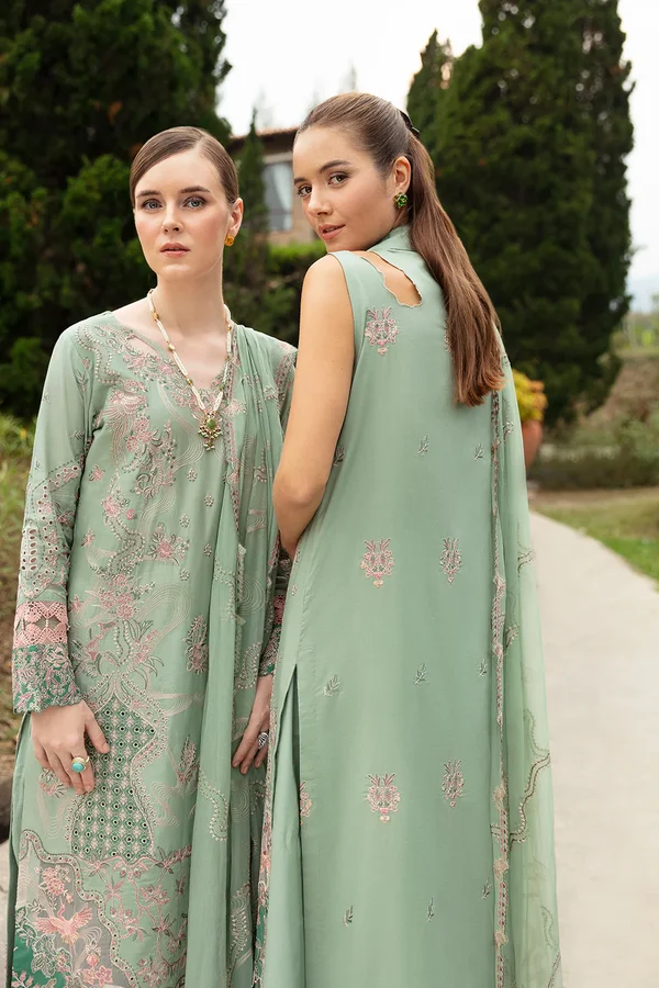 Ramsha Andaaz Luxury Lawn Collection Vol 8 -Z-808 - Image 10