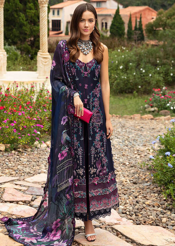 Ramsha Andaaz Luxury Lawn Collection Vol 8 -Z-803 - Image 2