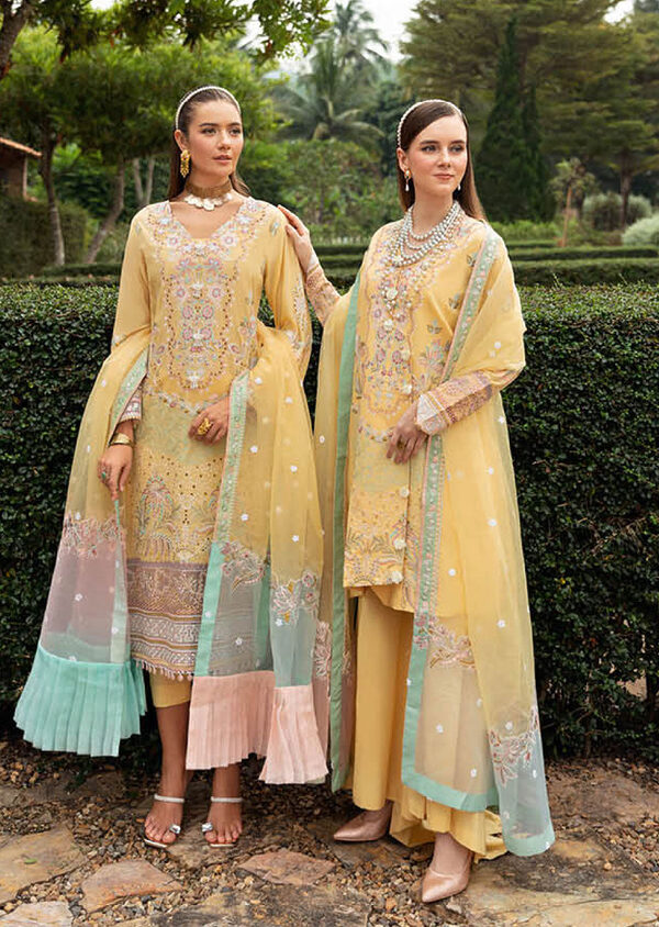 Ramsha Andaaz Luxury Lawn Collection Vol 8 -Z-806 - Image 4