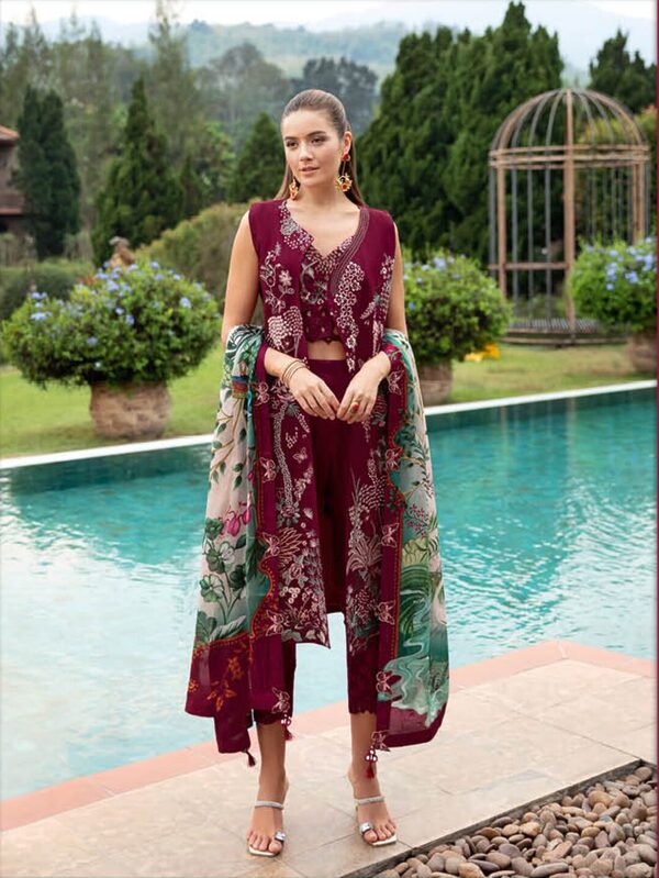 Ramsha Andaaz Luxury Lawn Collection Vol 8 -Z-802 - Image 7