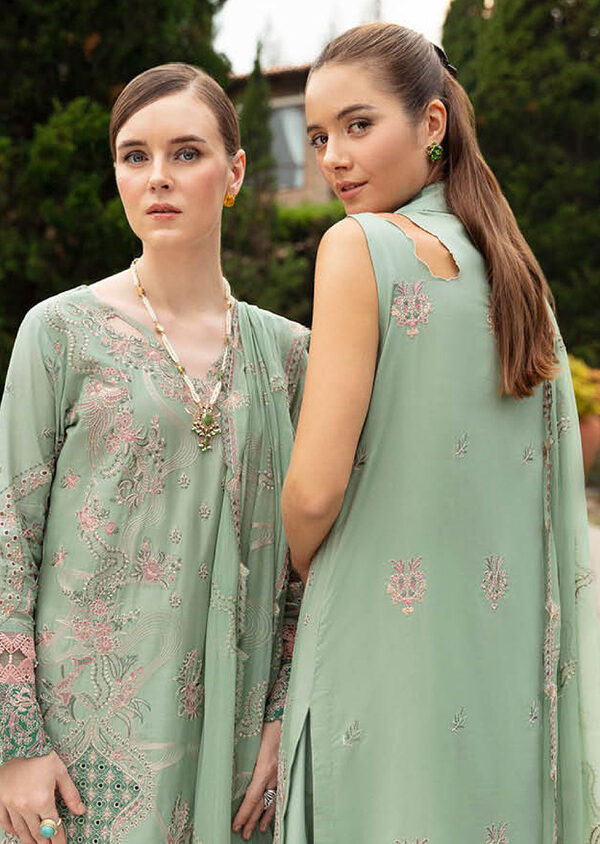 Ramsha Andaaz Luxury Lawn Collection Vol 8 -Z-808 - Image 14