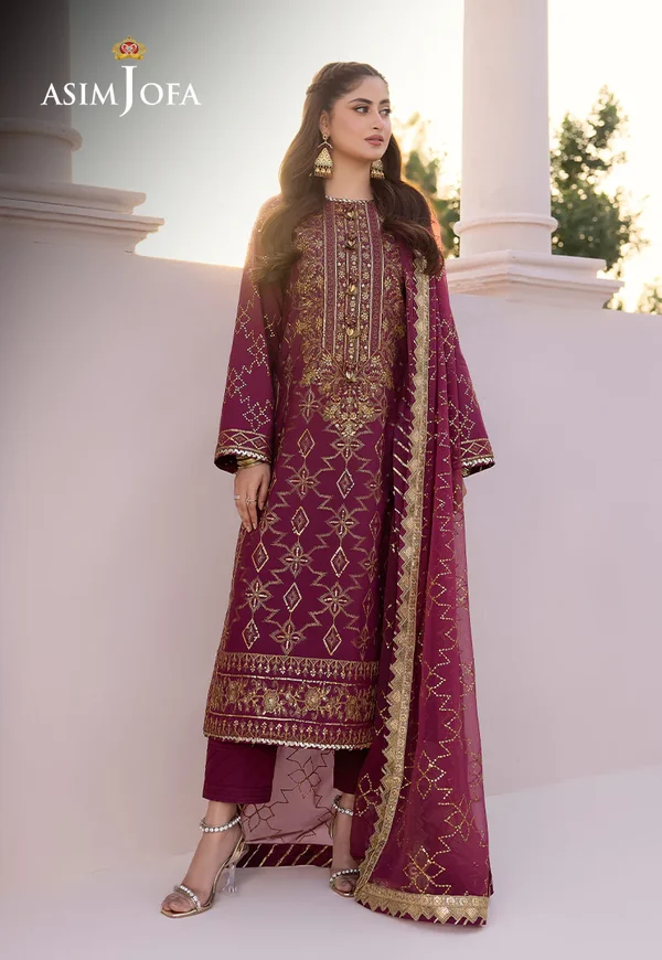 Asim Jofa Dhanak Rang Luxury Festive Collection AJCF-05