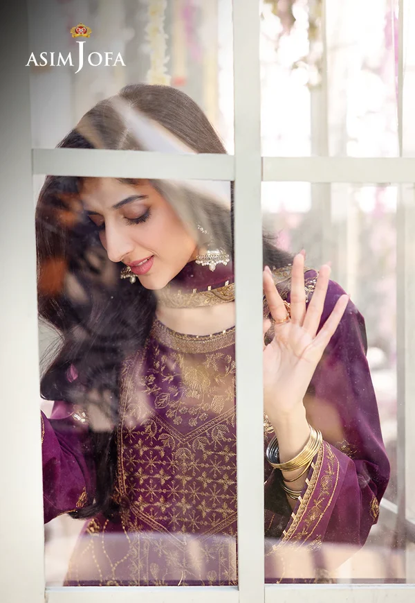Asim Jofa Dhanak Rang Luxury Festive Collection AJCF-07 - Image 5
