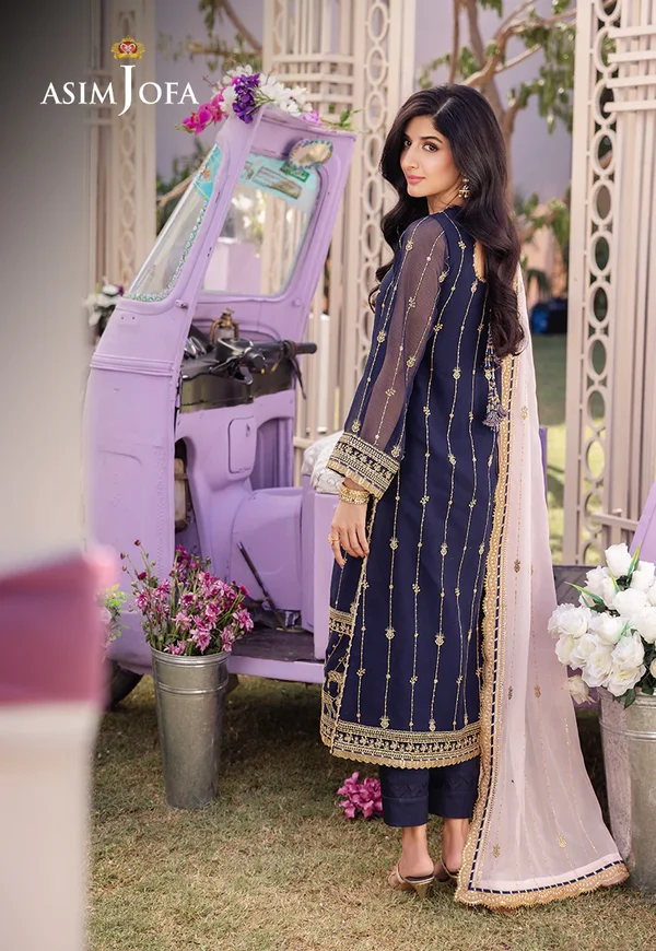 Asim Jofa Dhanak Rang Luxury Festive Collection AJCF-09 - Image 2