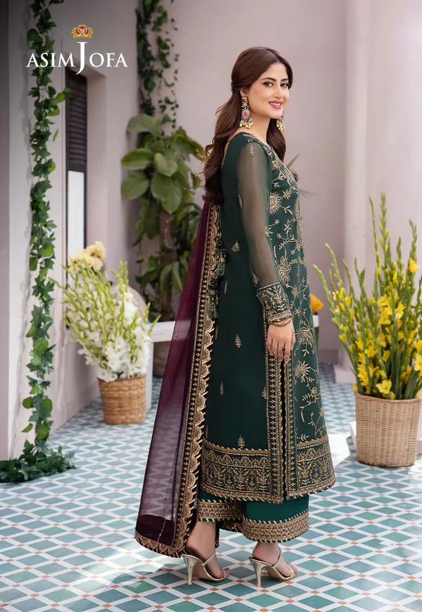 Asim Jofa Dhanak Rang Luxury Festive Collection AJCF-10 - Image 2