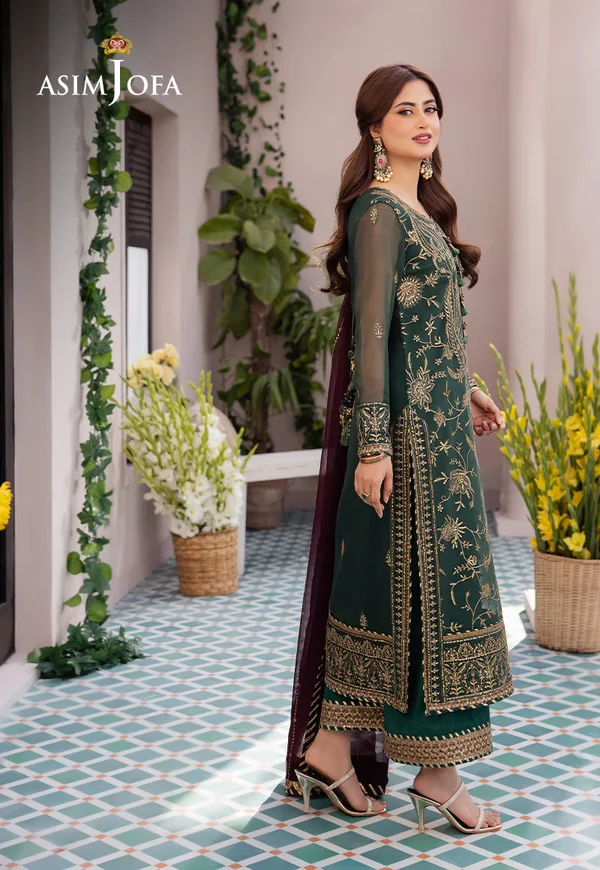 Asim Jofa Dhanak Rang Luxury Festive Collection AJCF-10 - Image 3