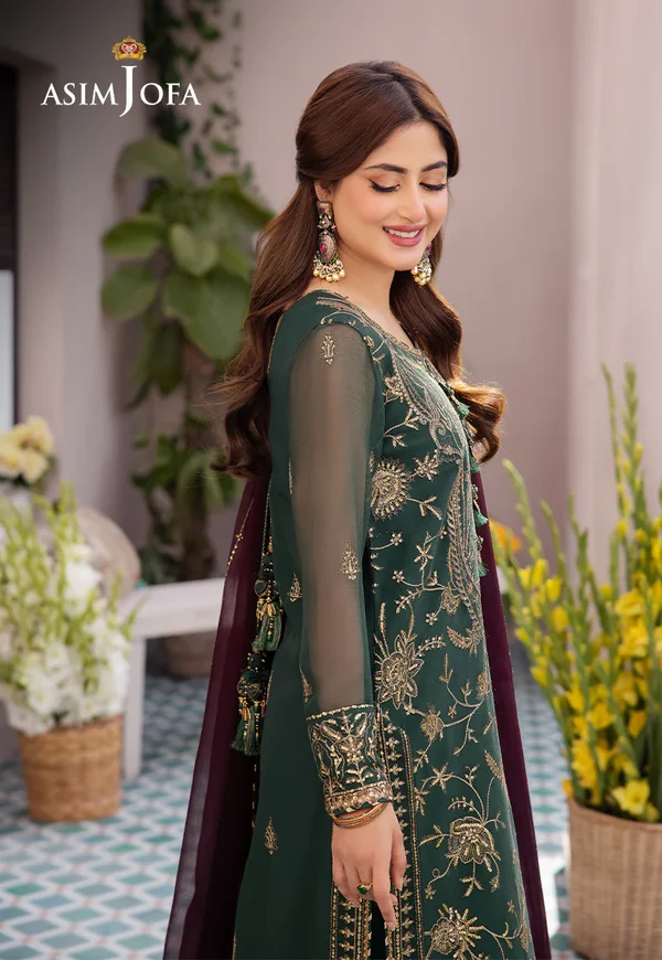 Asim Jofa Dhanak Rang Luxury Festive Collection AJCF-10 - Image 6