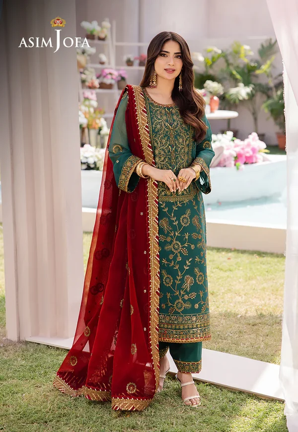 Asim Jofa Dhanak Rang Luxury Festive Collection AJCF-11