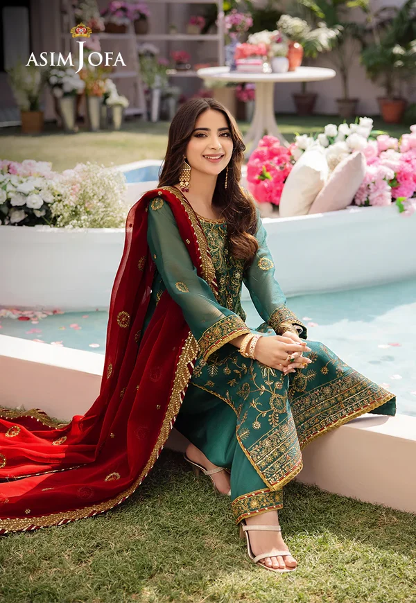 Asim Jofa Dhanak Rang Luxury Festive Collection AJCF-11 - Image 5