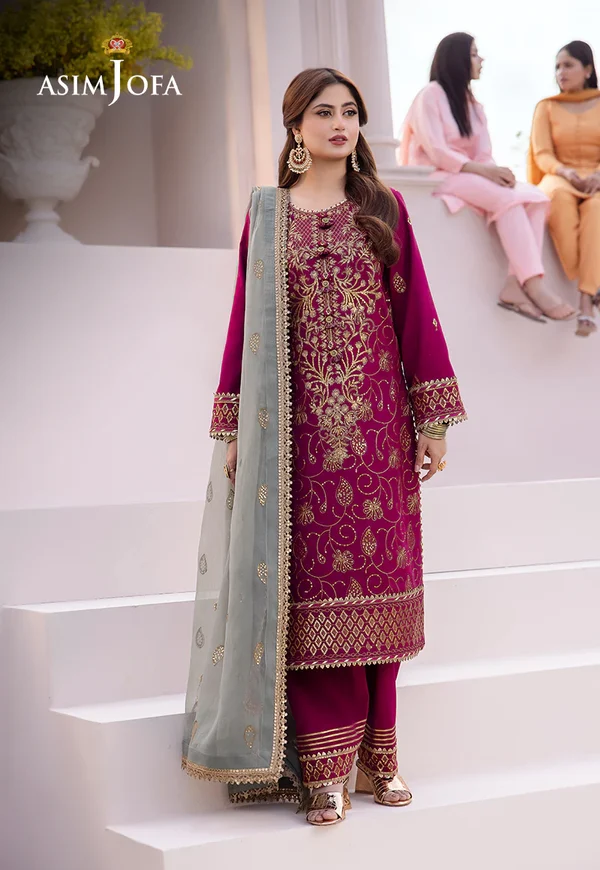 Asim Jofa Dhanak Rang Luxury Festive Collection AJCF-12