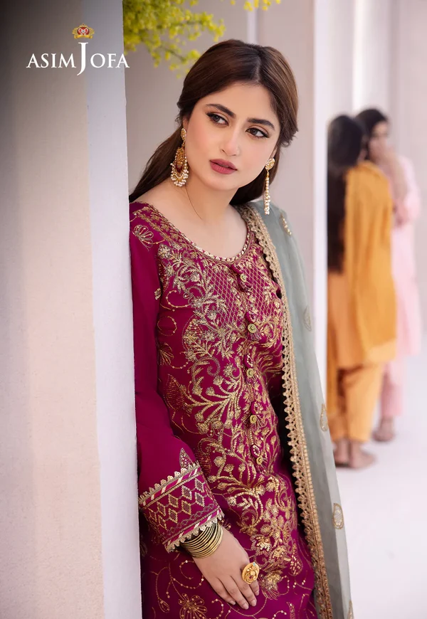 Asim Jofa Dhanak Rang Luxury Festive Collection AJCF-12 - Image 10