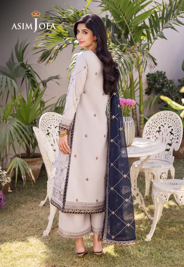 Asim Jofa Dhanak Rang Luxury Festive Collection AJCF-13 - Image 2