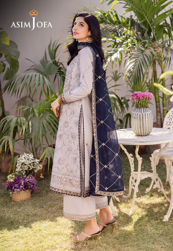 Asim Jofa Dhanak Rang Luxury Festive Collection AJCF-13 - Image 6