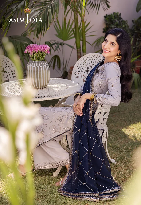 Asim Jofa Dhanak Rang Luxury Festive Collection AJCF-13 - Image 8