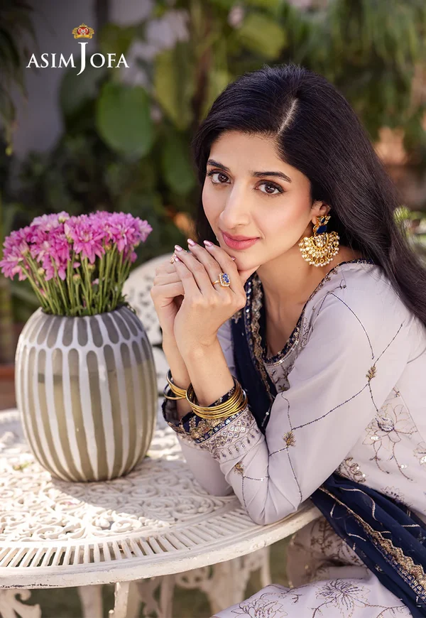 Asim Jofa Dhanak Rang Luxury Festive Collection AJCF-13 - Image 10