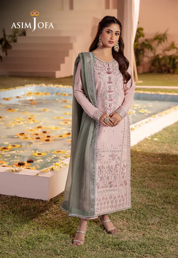 Asim Jofa Dhanak Rang Luxury Festive Collection AJCF-14