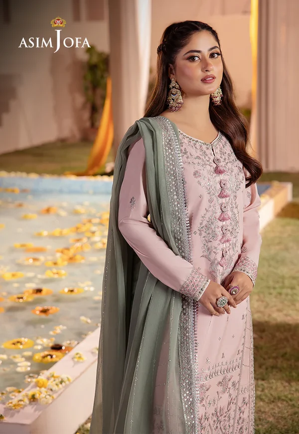 Asim Jofa Dhanak Rang Luxury Festive Collection AJCF-14 - Image 3