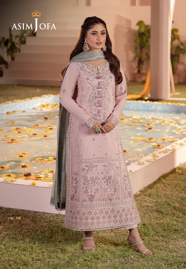 Asim Jofa Dhanak Rang Luxury Festive Collection AJCF-14 - Image 4