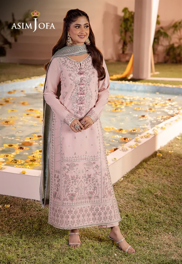 Asim Jofa Dhanak Rang Luxury Festive Collection AJCF-14 - Image 5