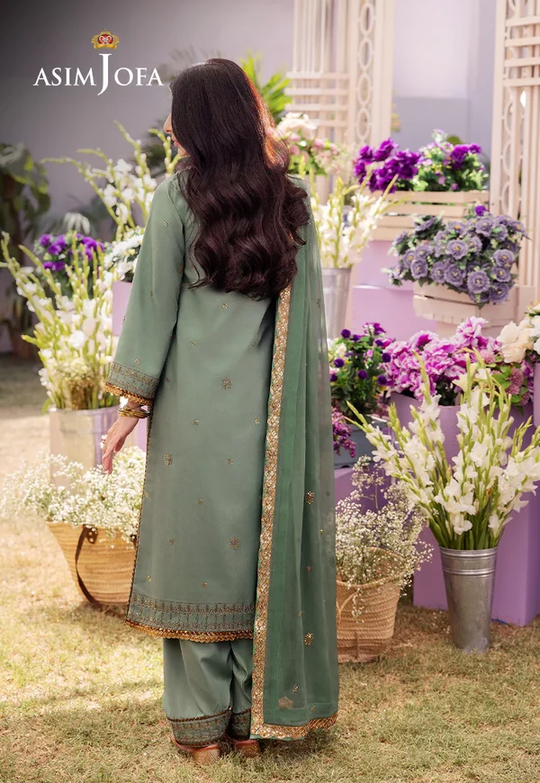 Asim Jofa Dhanak Rang Luxury Festive Collection AJCF-15 - Image 2