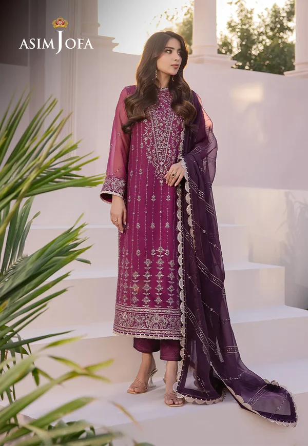 Asim Jofa Dhanak Rang Luxury Festive Collection AJCF-19 - Image 4