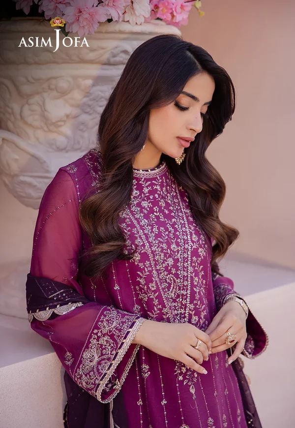 Asim Jofa Dhanak Rang Luxury Festive Collection AJCF-19 - Image 9