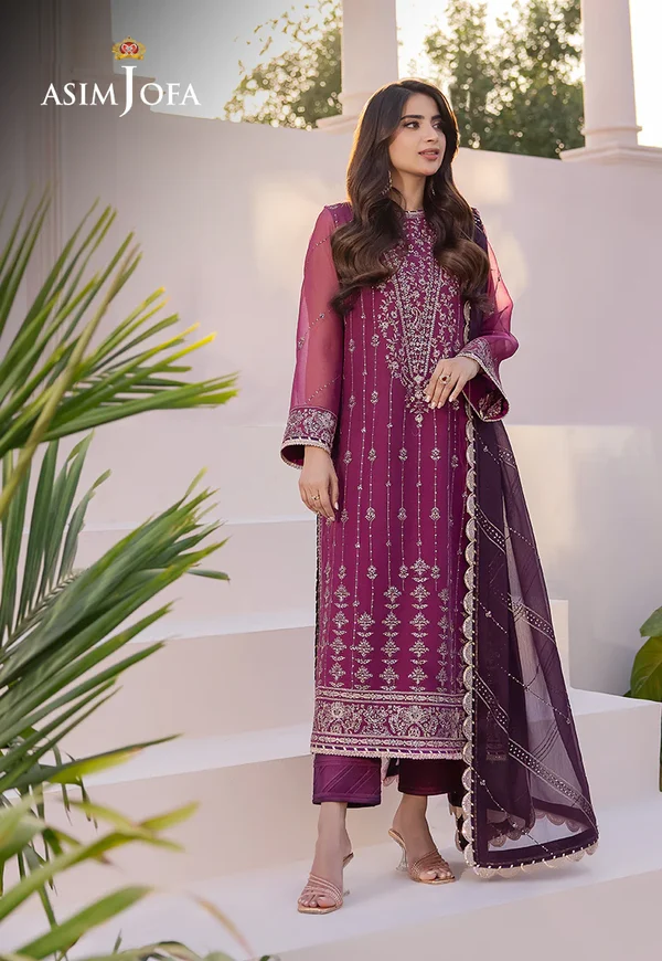 Asim Jofa Dhanak Rang Luxury Festive Collection AJCF-19 - Image 10