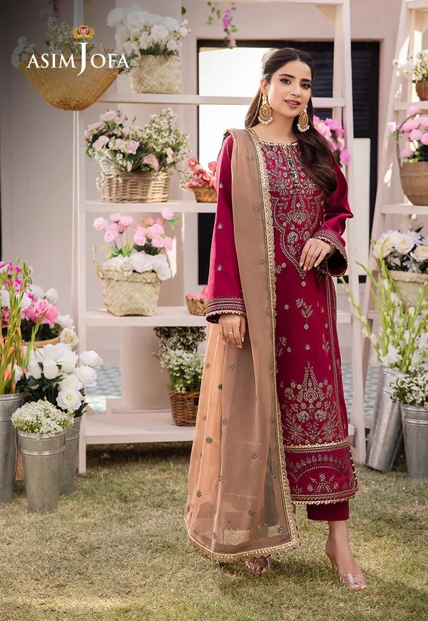 Asim Jofa Dhanak Rang Luxury Festive Collection AJCF-20 - Image 3