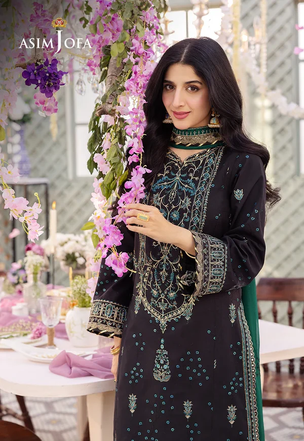Asim Jofa Dhanak Rang Luxury Festive Collection AJCF-21 - Image 3