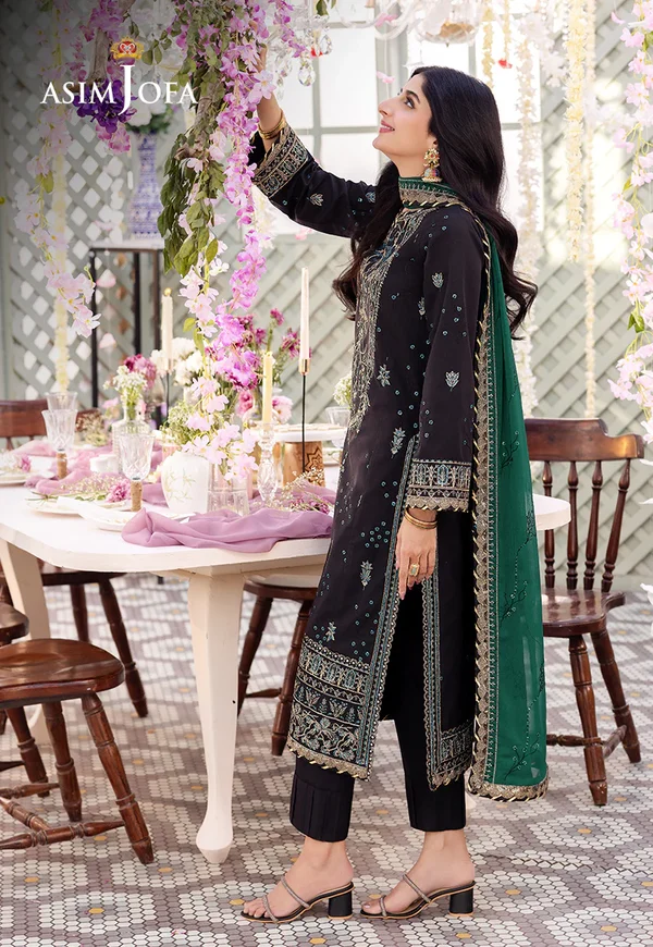 Asim Jofa Dhanak Rang Luxury Festive Collection AJCF-21 - Image 4