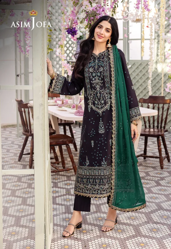 Asim Jofa Dhanak Rang Luxury Festive Collection AJCF-21 - Image 6