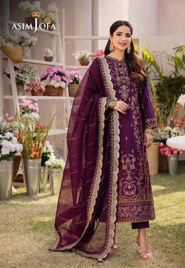 Asim Jofa Dhanak Rang Luxury Festive Collection AJCF-22