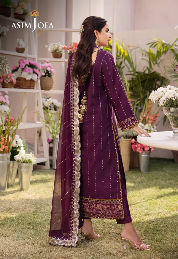 Asim Jofa Dhanak Rang Luxury Festive Collection AJCF-22 - Image 2