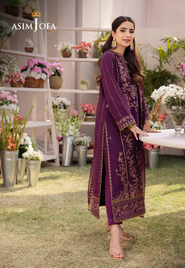 Asim Jofa Dhanak Rang Luxury Festive Collection AJCF-22 - Image 4