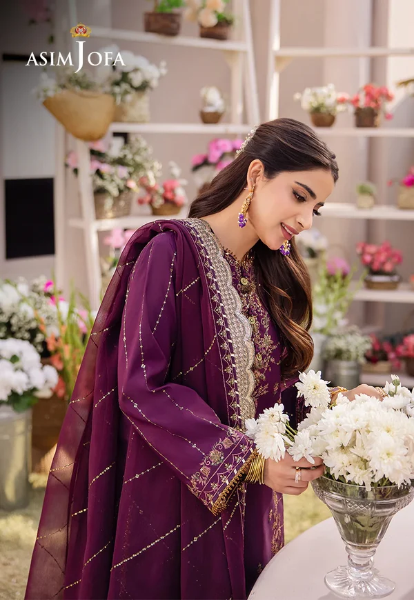 Asim Jofa Dhanak Rang Luxury Festive Collection AJCF-22 - Image 6