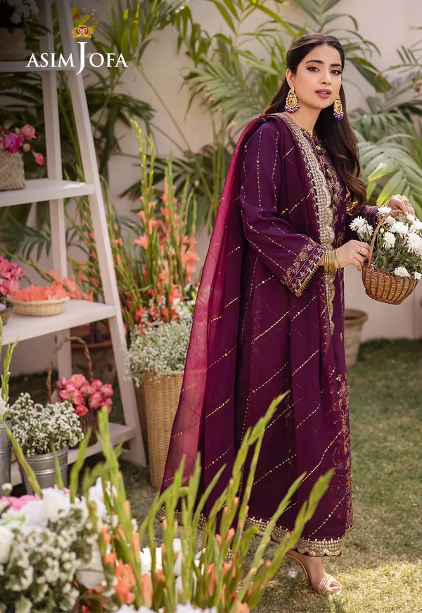 Asim Jofa Dhanak Rang Luxury Festive Collection AJCF-22 - Image 8