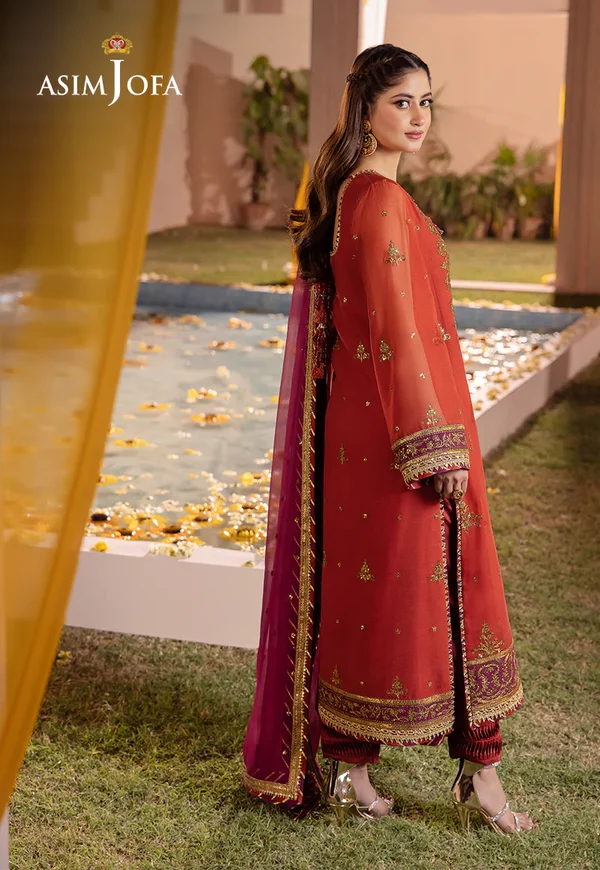 Asim Jofa Dhanak Rang Luxury Festive Collection AJCF-24 - Image 2