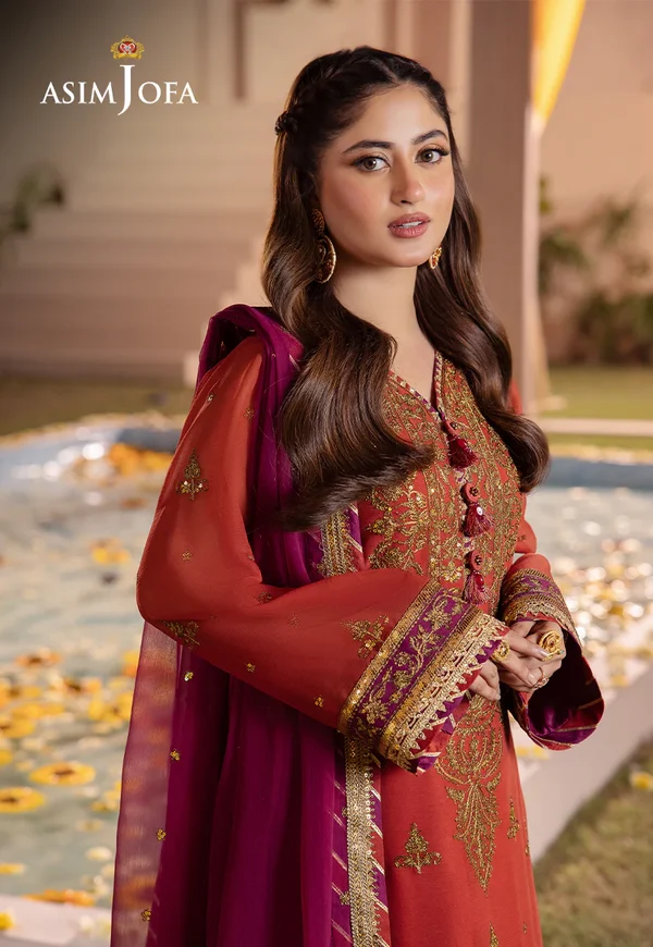 Asim Jofa Dhanak Rang Luxury Festive Collection AJCF-24 - Image 4